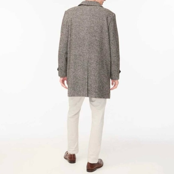 NWT J. Crew Thompson Herringbone Wool Blend Driving Jacket Mens Size 38 Medium - Picture 2 of 16